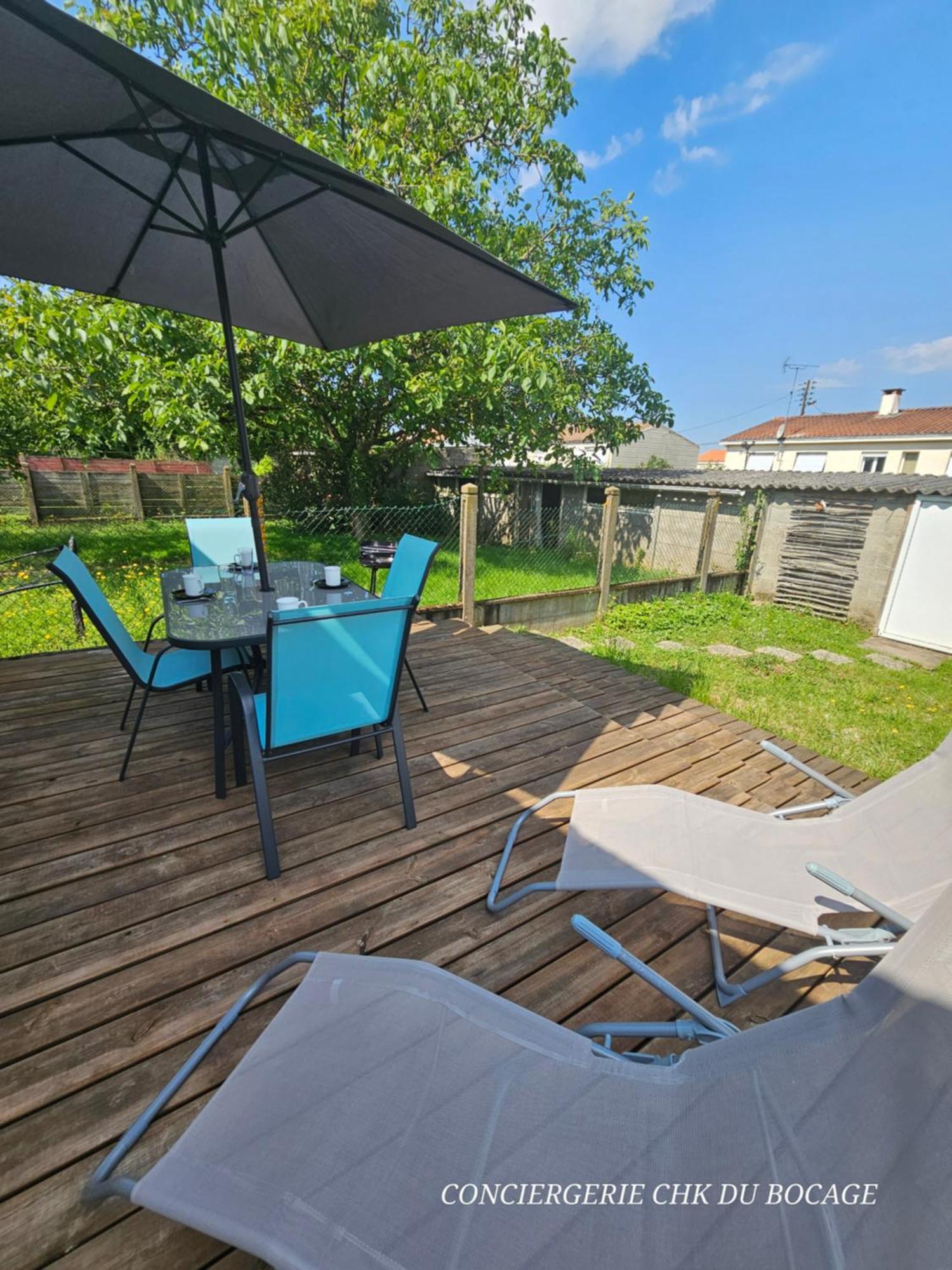 Ferienhaus Le Petit Ecureuil Jardin Terrasse Les Herbiers